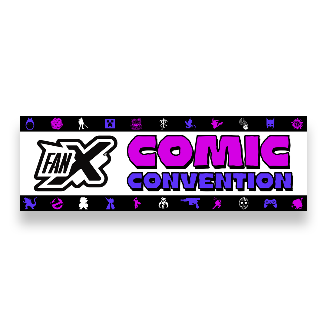 FanX Comic Convention Bumper Sticker