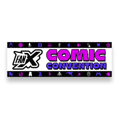 FanX Comic Convention Bumper Sticker