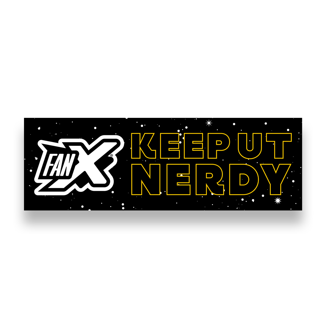 FanX Keep Utah Nerdy Bumper Sticker