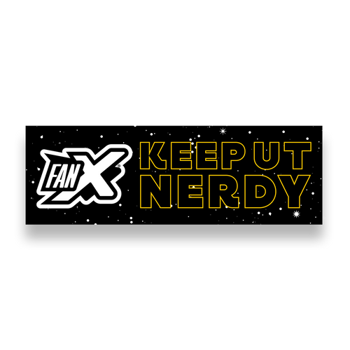 FanX Keep Utah Nerdy Bumper Sticker