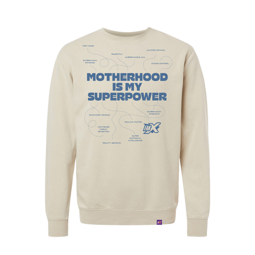 Motherhood is My Superpower Crewneck