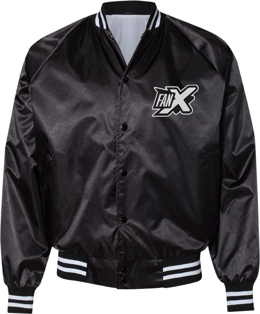 8-FanX Black Coach Jacket