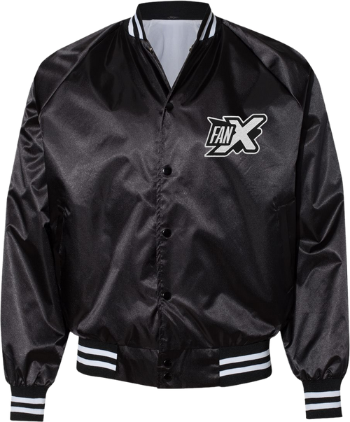 FanX Black Patch Jacket