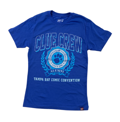 3. Clue Crew Tees- TBCC